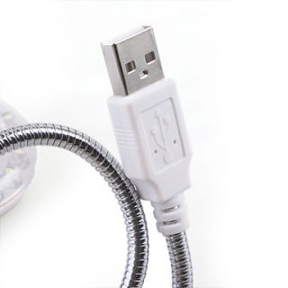 USD $ 6.29   USB LED 18 Lights with Magnifier, White,