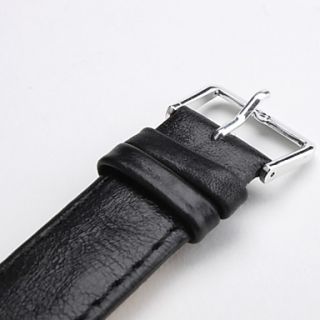 USD $ 1.29   Unisex PU Leather Watch Strap 20MM(Black),