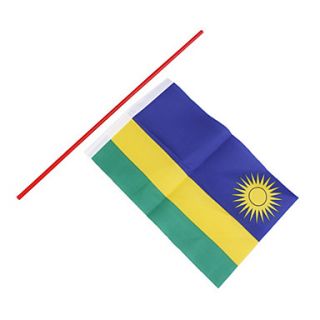 EUR € 1.83   bandeira de Ruanda grande 21,5 centímetros,, Frete