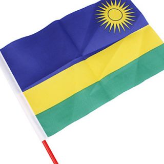 EUR € 1.83   bandeira de Ruanda grande 21,5 centímetros,, Frete