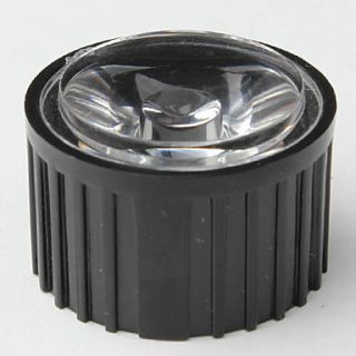 USD $ 0.99   20mm 30° Optical Glass Lens with Frame for Flashlight