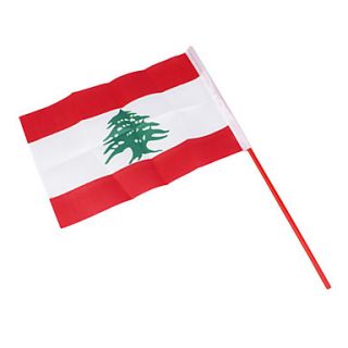 EUR € 1.83   drapeau du Liban   21,5 cm large, livraison gratuite