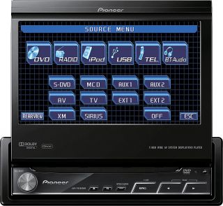 Pioneer AVH P5100DVD 7 inch Car DVD Player 1 DIN Single DIN