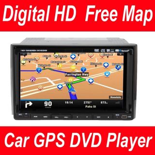  inch TFT Touch Screen in Dash Car DVD Player GPS Navigation BT
