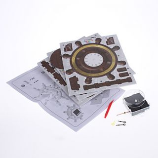 USD $ 21.29   DIY Paper 3D Puzzle Rudder Alarm (54pcs, difficulty 4 of