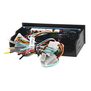 USD $ 16.89   5.25 PC Chassis Front Panel LCD Temperature & Fans