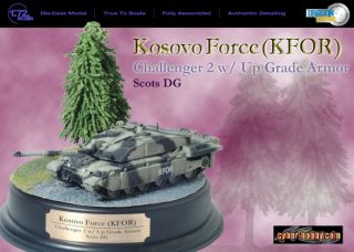 72 DRAGON ARMOR CYBER HOBBY KOSOVO KFOR BRITISH CHALLENGER 2 TANK