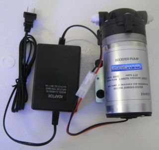  Pump Reverse Osmosis Water Filter 100GPD +Transformer RODI System Pump