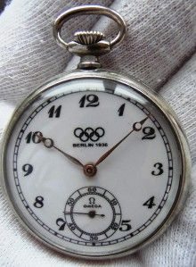 RARE Vintage Omega Pocket Watch Awarded to Olyplic Games Athlets in