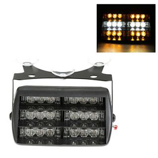 EUR € 20.23   knipperende auto dashboard stroboscoop 18 led wit en