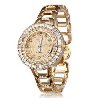 EUR € 22.99   goldenen Jewel Case Fashion Frauen Armbanduhr, alle
