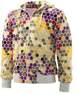 Adidas Originals Polka Dot Circle Hoody Jacket L New