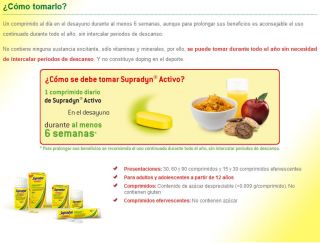 Supradyn Activo 120 Comprimidos Multi Vitaminico