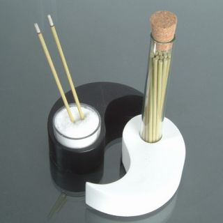 Yin Yang Incense Holder Kit Set