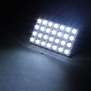 28 led weiß Glühbirne für PKW Lesen / Dome / Heckleuchten (DC 12V)