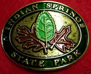 Indian Springs State Park stocknagel Medallion G0356