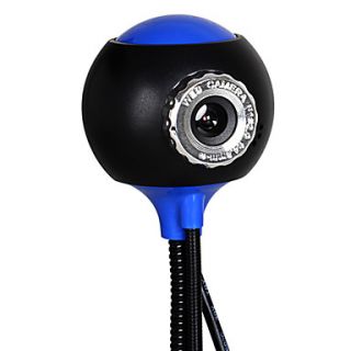 USD $ 9.59   10 Megapixel Webcam with Microphone (640 x 480, 30fp Blue