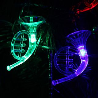 6M 32 LED Musical Instrument Shaped Colorful Light String Fairy Lamp