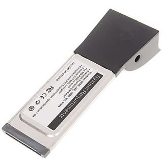 USD $ 12.90   4 Port USB 2.0 Express Card Adapter for Laptop (34mm
