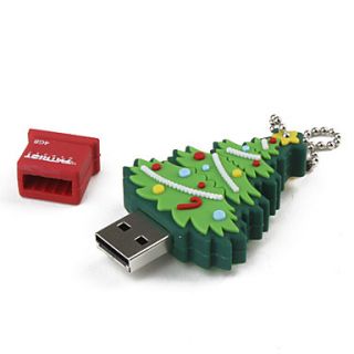 EUR € 14.34   4GB christmas tree Stil USB Flash Laufwerk (grün