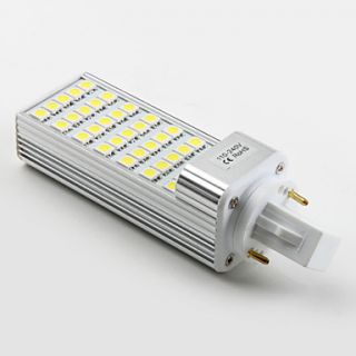 g24 5w 35x5050 SMD 350 400lm 5500 6500k Ampoule lumière blanche