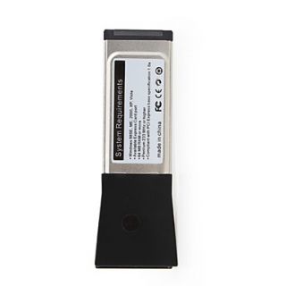 USB 2.0 + 2 porte 1394a * 34 millimetri adattatore express card per