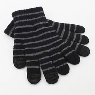 USD $ 7.36   Touch Gloves for iPhone and iPad (Stripe),