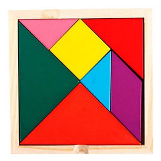 EUR € 9.37   Kleur Hout Tangram (willekeurige kleur), Gratis