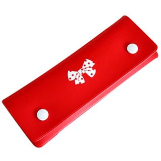 EUR € 2.38   Cuoio Carino Matita Caso Bow (colore casuale), Gadget a