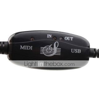 USD $ 13.39   USB to MIDI Converter Cable,