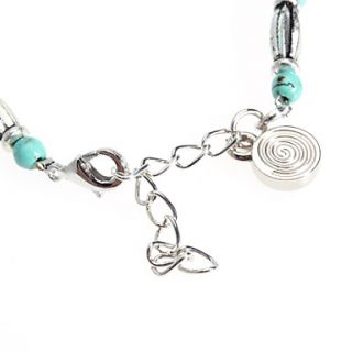 EUR € 2.38   Kleine Ruit Shape Turquoise armband, Gratis Verzending