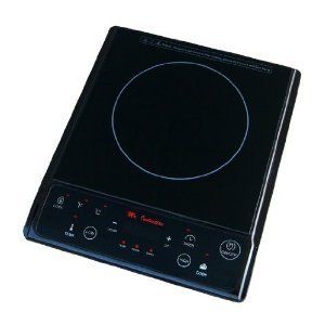 Induction Cooktop Black Burner New Cooking Pan Detection Ceramic Pate