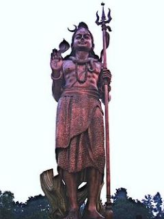 statue of Shiva near Indira Gandhi International Airport , Delhi
