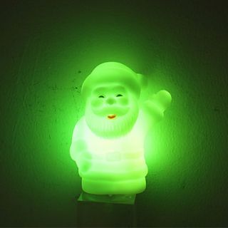 USD $ 2.69   Lovely Father Christmas Colorful Light LED Night Lamp
