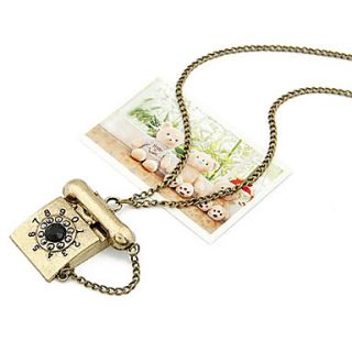 EUR € 5.42   Retro Telefoon Alloy ketting, Gratis Verzending voor