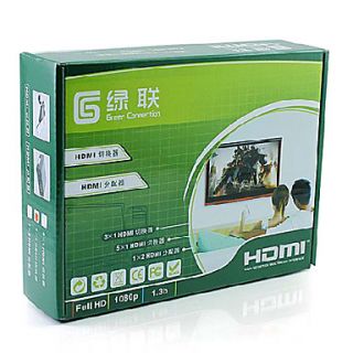 USD $ 46.99   3 Port HDMI Amplifier Selector,