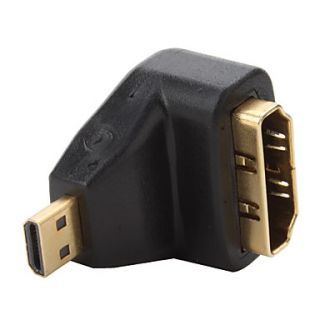 EUR € 2.47   micro HDMI male naar HDMI vrouwtje adapter (hoek van 90