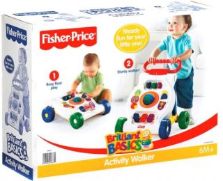 Fisher Price Bright Beginnings Activity Walker New