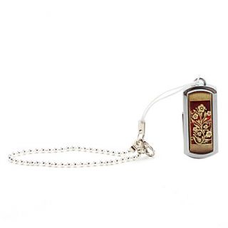 USD $ 46.49   32GB Chinese Flower Style USB Flash Drive (Red),