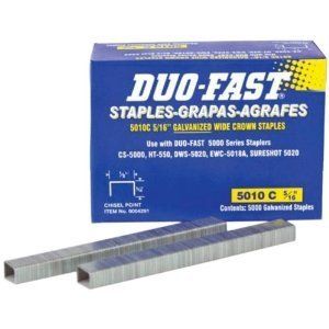 Duo Fast 5010C 5 16 inch x 20 Gauge Chisel Staples