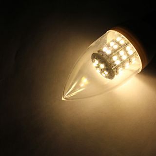 USD $ 5.69   E14 SMD 3528 48LED 200LM 2.8W Warm White Candle Bulbs