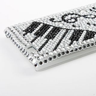 USD $ 4.49   Stylish Piano Pattern Protective Hard Case with Crystal