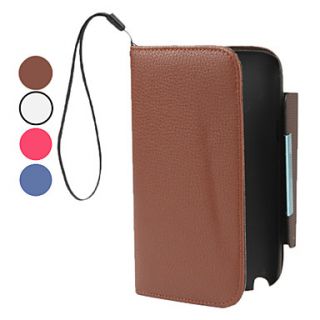 USD $ 8.49   PU Leather Case with Wallet and Stand for Samsung Galaxy