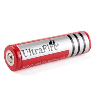 USD $ 3.49   UltraFire Protected BRC 18650 3.7V Li ion Rechargeable