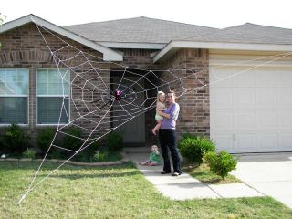  Spider Web Halloween House Yard Prop Decoration Inflatables