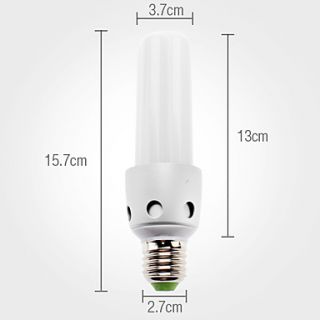 EUR € 17.19   E27 6W 48x3014 SMD 500 540LM 2800 3300K Warm wit licht