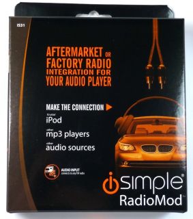   Wired FM Modulator Universal Auxiliary Audio Input for All FM Radio