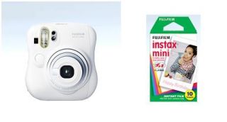   Instax Mini 25 Instant Film Camera White Colour 10 Instax mini film