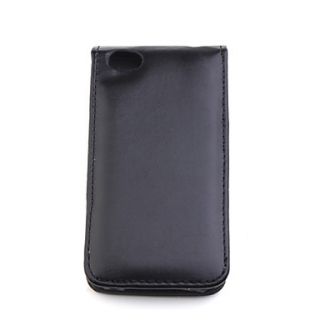 USD $ 4.29   Cheap Leather Case for Apple iPhone 4 (Black)