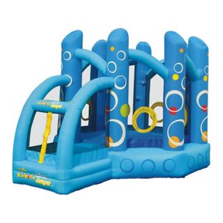 Kidswise Disco Inflatable Bounce House with Ball Pit